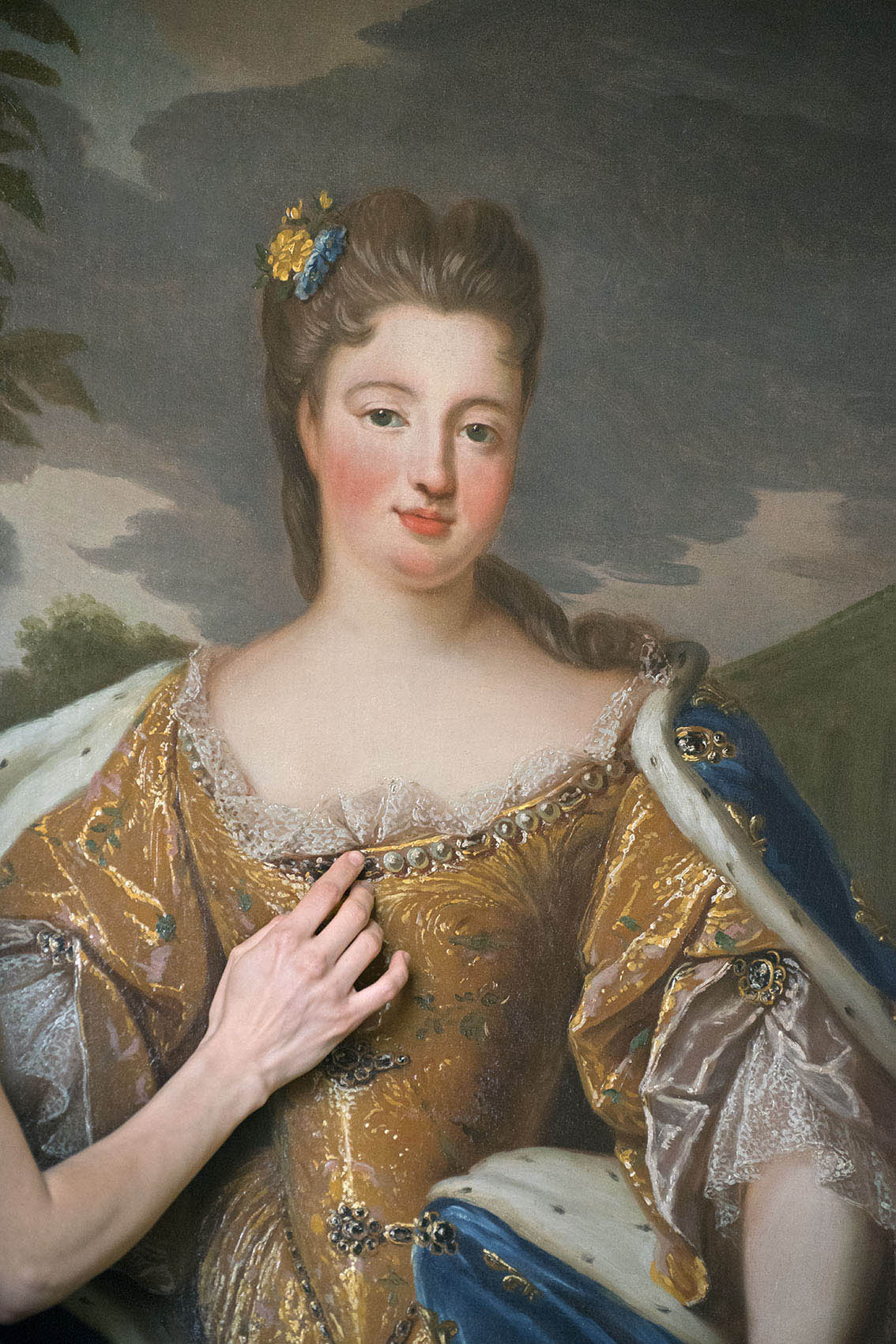 Julien Spiewak: Marie-Adélaïde of Savoy, attributed to Pierre Gobert (1662-1744), Carole. Prince’s Palace of Monaco. 2018. (Edition 1/5), 2018