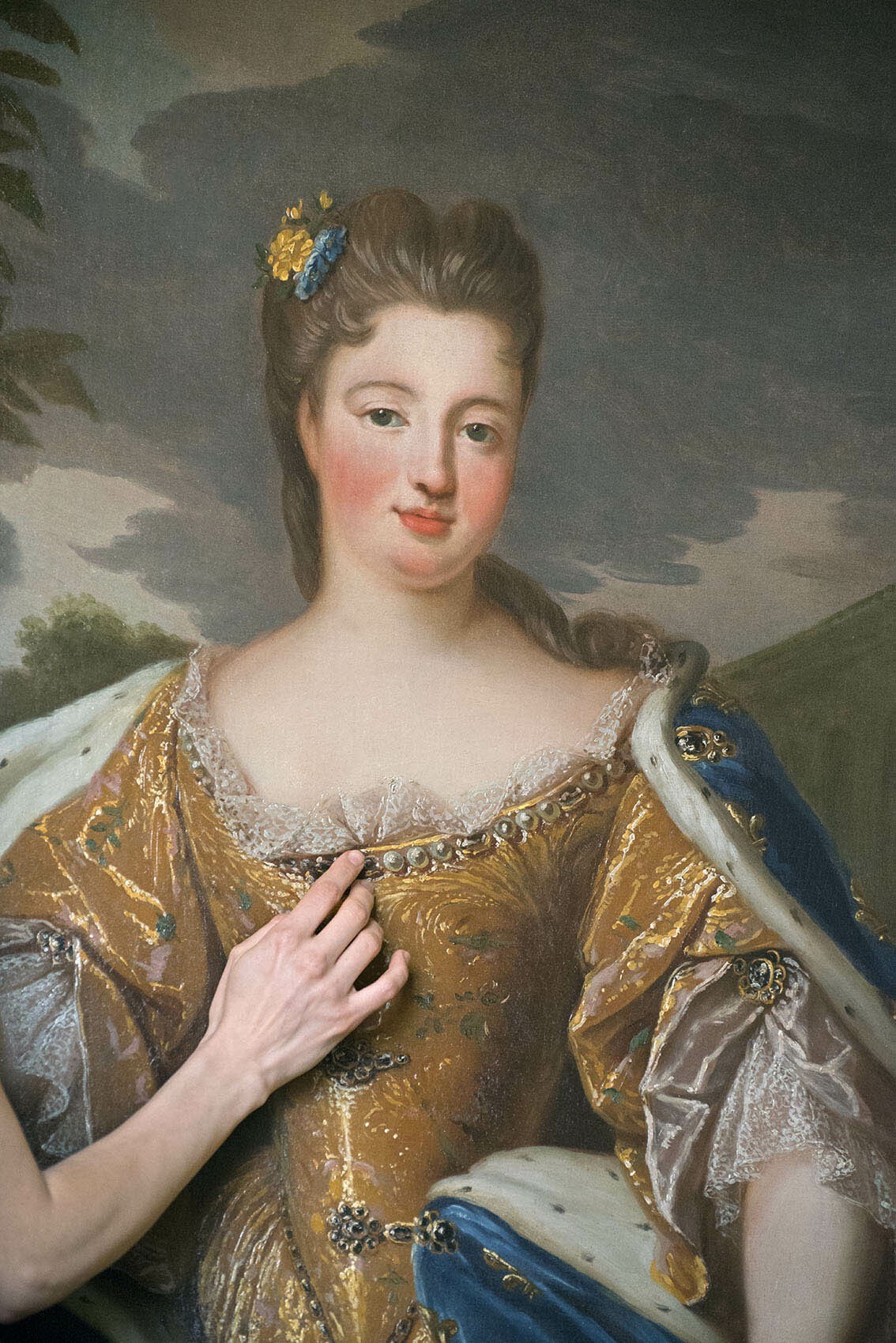 Julien Spiewak: Marie-Adélaïde of Savoy, attributed to Pierre Gobert (1662-1744), Carole. Prince’s Palace of Monaco. 2018. (Edition 1/5), 2018