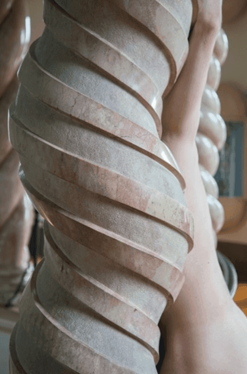 Julien Spiewak: Marble column. Ariana Museum, City of Geneva (Switzerland). 2018. (Edition 1/5), 2018