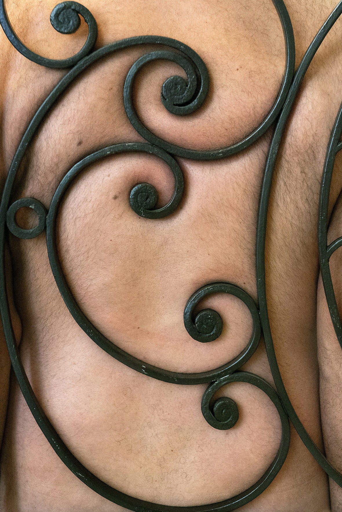 Julien Spiewak: Wrought-iron banister, Léopold. Hôtel Hermitage Monte-Carlo. 2025