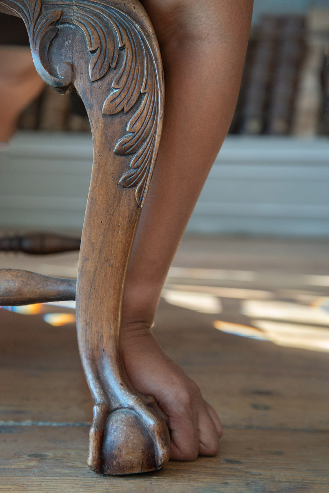 Julien Spiewak: Palo santo wood chair, D. José style, Adriana. Fronteira Palace (Portugal). 2026