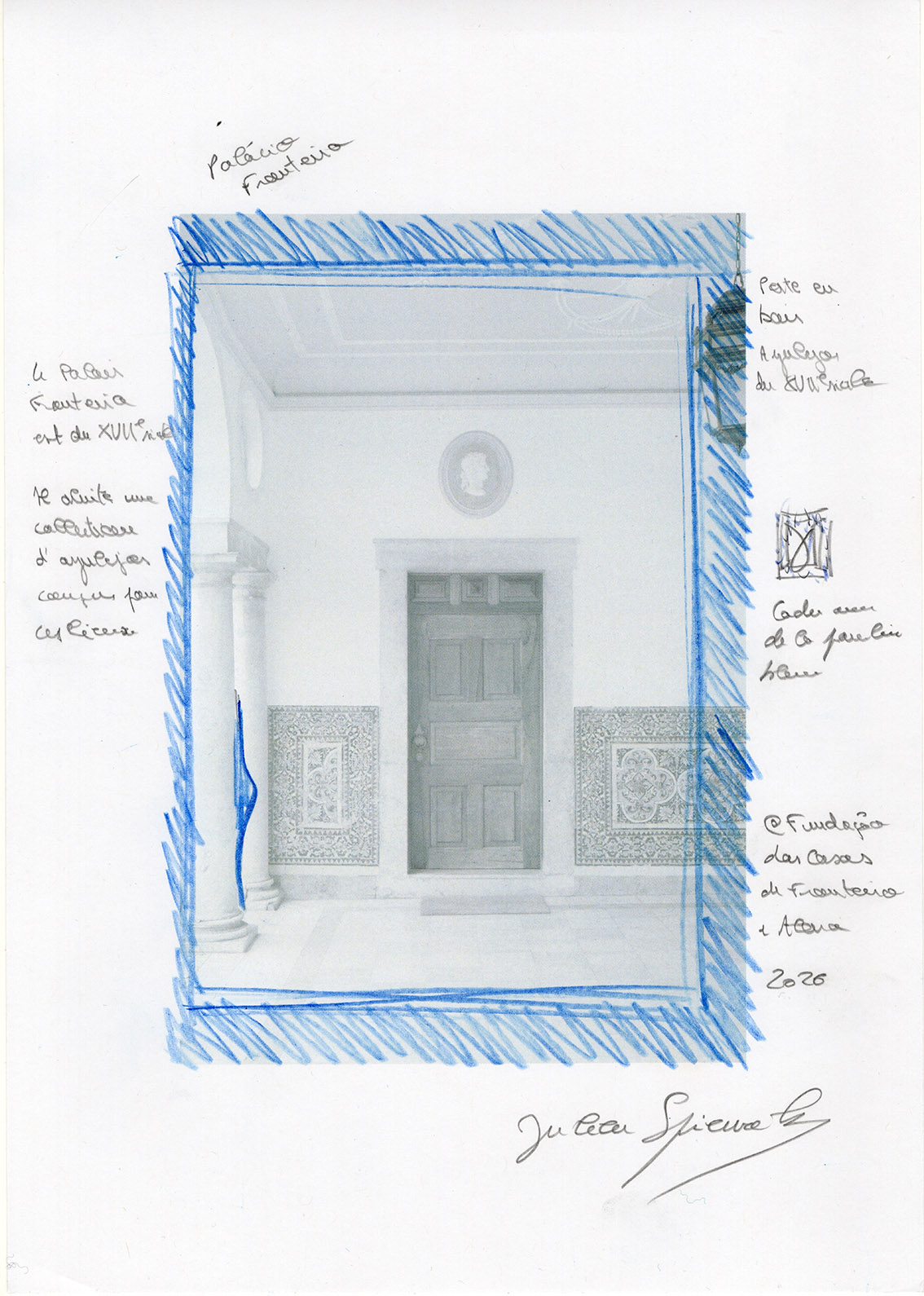 Julien Spiewak: Preliminary study. Fronteira Palace (Portugal). 2026