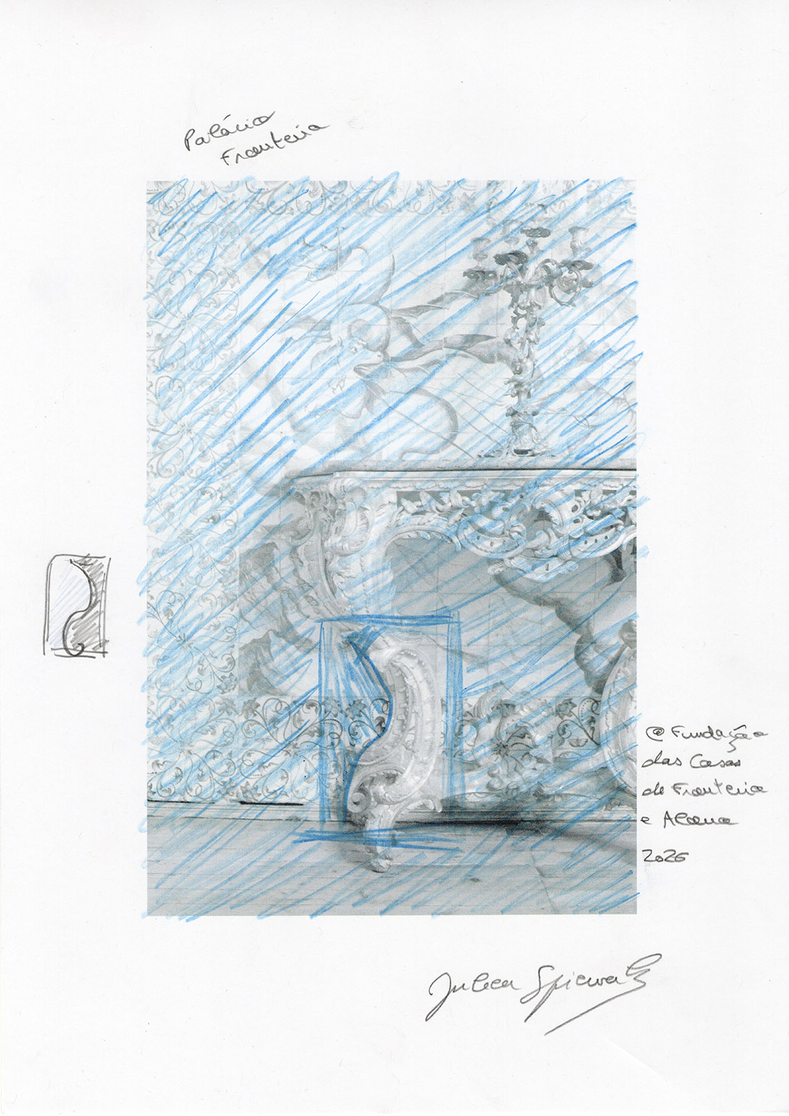Julien Spiewak: Preliminary study. Fronteira Palace (Portugal). 2026